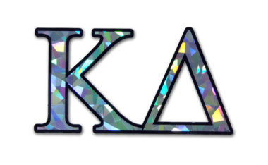 Kappa Delta Reflective Decal image