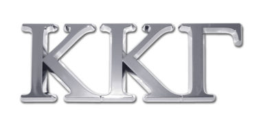 Kappa Kappa Gamma Chrome Emblem image