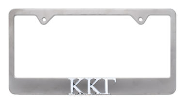 Kappa Kappa Gamma Matte License Plate Frame image