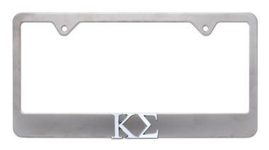 Kappa Sigma Matte License Plate Frame image