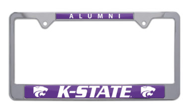 Kansas State Alumni License Plate Frame image
