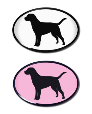 Labrador Retriever 3D Decal 2-Pack