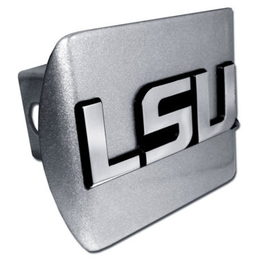 LSU Brushed Hitch Cover