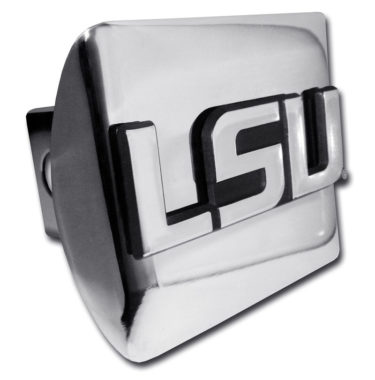 LSU Chrome Hitch Cover image
