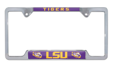 LSU Tigers License Plate Frame image
