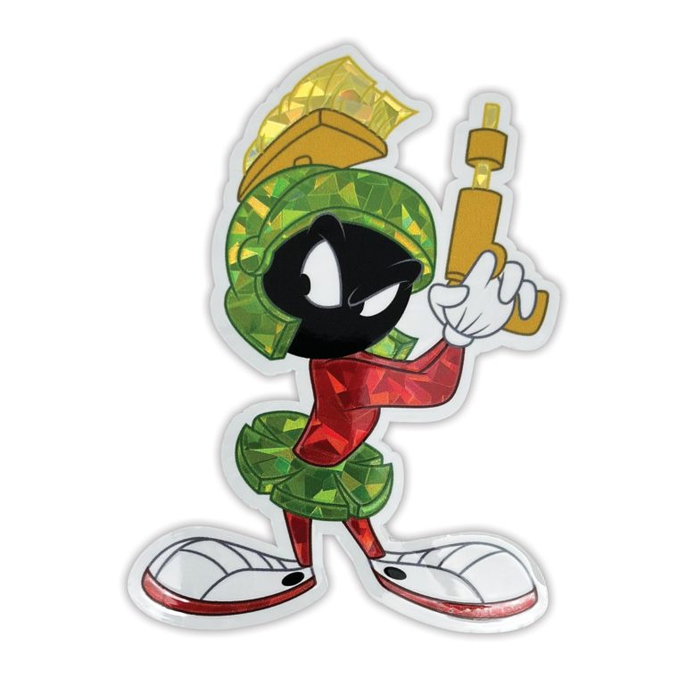 Marvin the Martian Reflective Decal