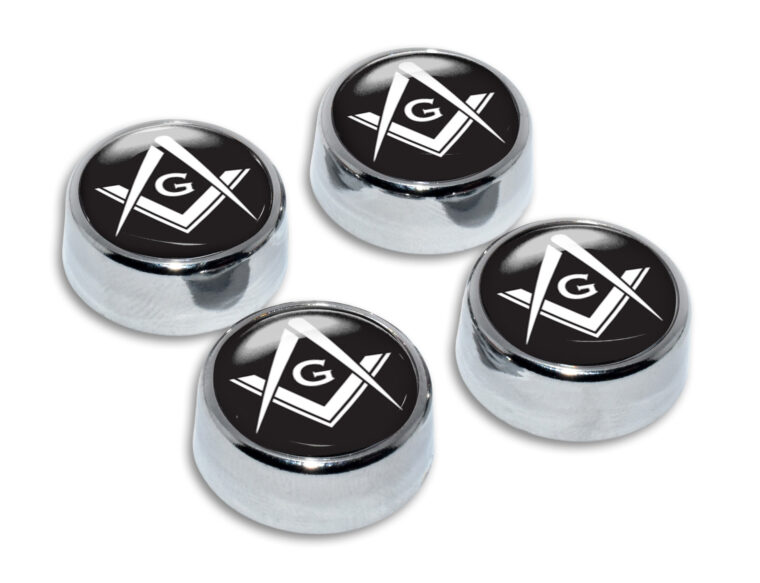 Masonic License Plate Frame Screws