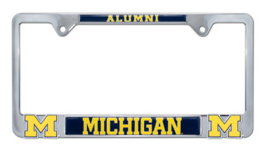 University of Michigan Alumni 3D License Plate Frame