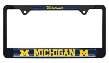 University of Michigan Wolverines License Plate Frame