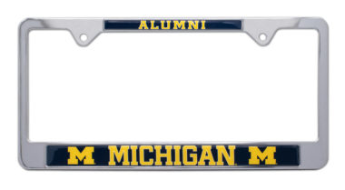 University of Michigan Alumni License Plate Frame