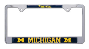 University of Michigan Wolverines License Plate Frame image