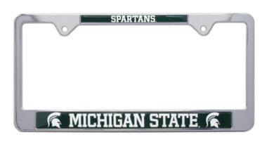 Michigan State Spartans License Plate Frame image
