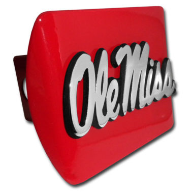 Ole Miss Red Hitch Cover