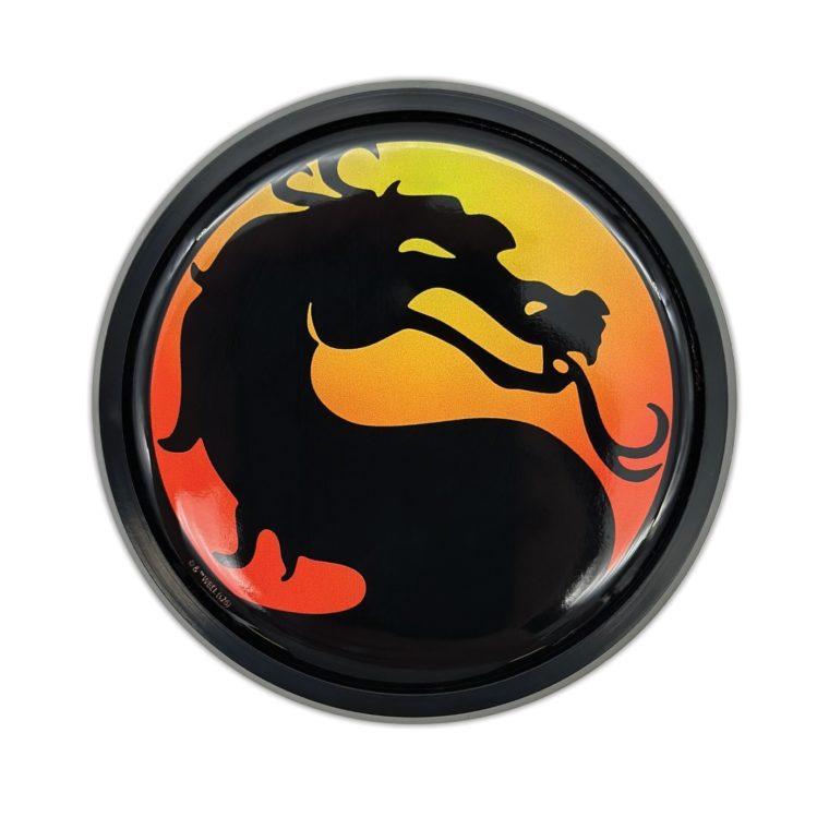 Mortal Kombat Dragon Black Emblem
