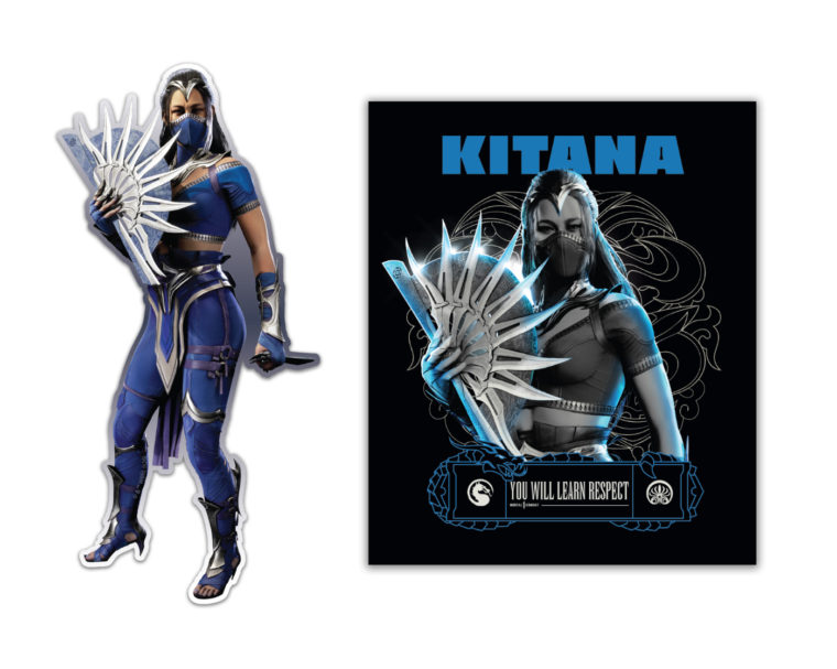 Kitana Decal 2-Pack