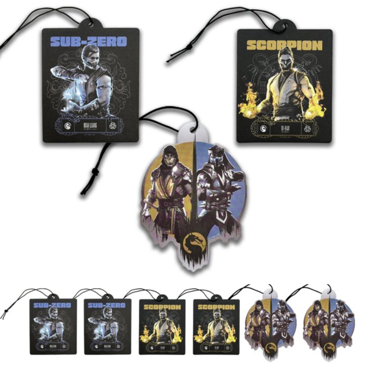 Scorpion & Sub-Zero Air Freshener 6-Pack
