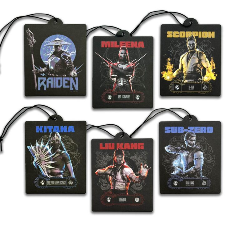 Mortal Kombat Variety Air Freshener 6-Pack