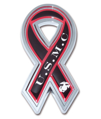Marines Ribbon Chrome Emblem image