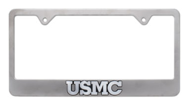 Marines USMC Matte License Plate Frame image