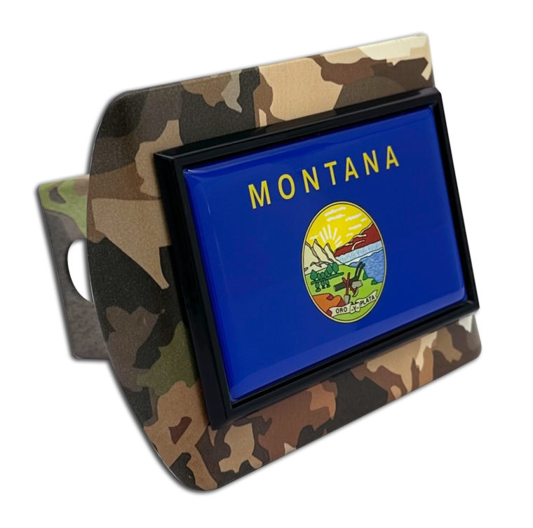 Montana Woodland Camo Hitch Cover