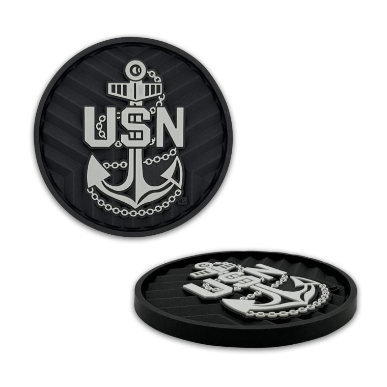 Navy Silicone Car Coasters