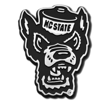 North Carolina State Wolfie Chrome Emblem image