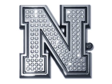 University of Nebraska Crystal Chrome Emblem