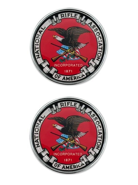 NRA Heritage Mini Emblems 2-Pack