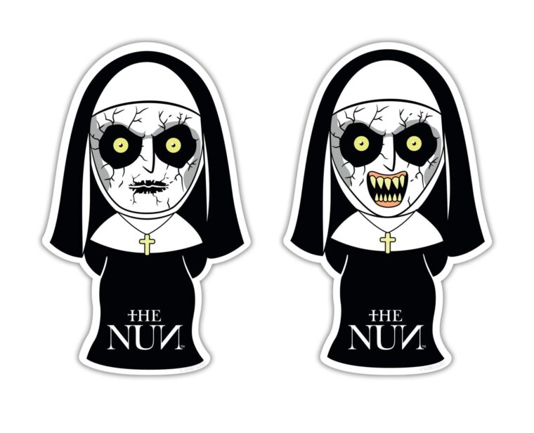 The Nun Stylized Decals – 2 Pack