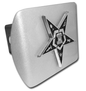 Easter Star Emblem on Brushed Hitch Cover image