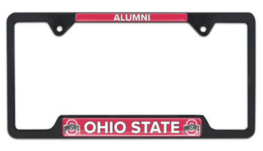 Ohio State Alumni Black License Plate Frame image