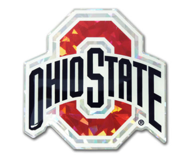 Ohio State Color 3D Reflective Decal