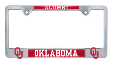 University of Oklahoma Alumni 3D License Plate Frame image