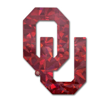 University of Oklahoma Crimson Reflective Decal