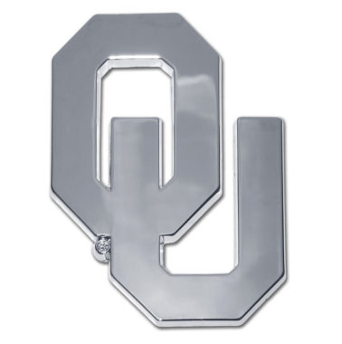 University of Oklahoma Chrome Emblem