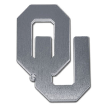 University of Oklahoma Matte Chrome Emblem image