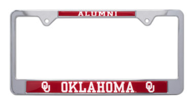 University of Oklahoma Alumni License Plate Frame image