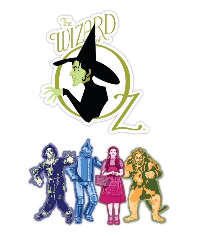Wizard of Oz Witch Decal 2-Pack