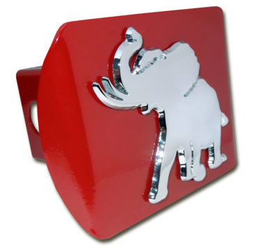 Alabama Pachyderm Red Hitch Cover