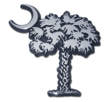 South Carolina Palmetto Chrome Emblem image