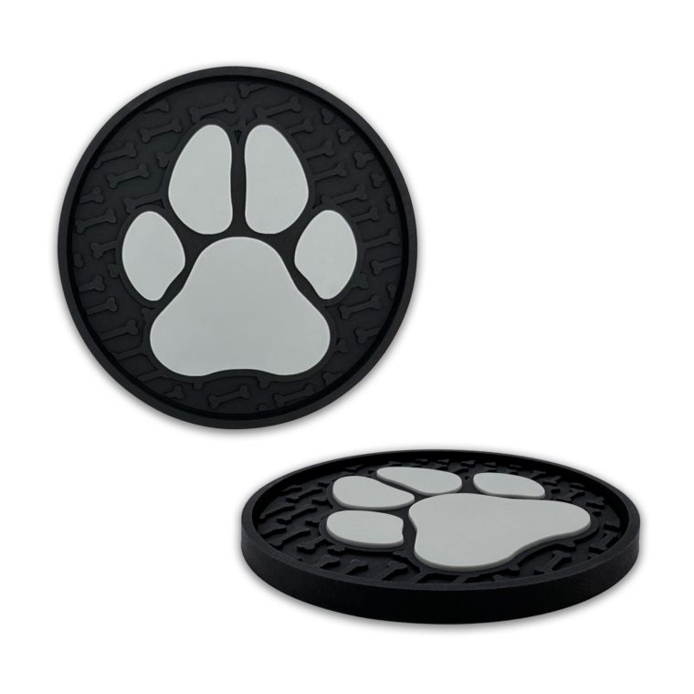 Paw Print Silicone Car Coaster