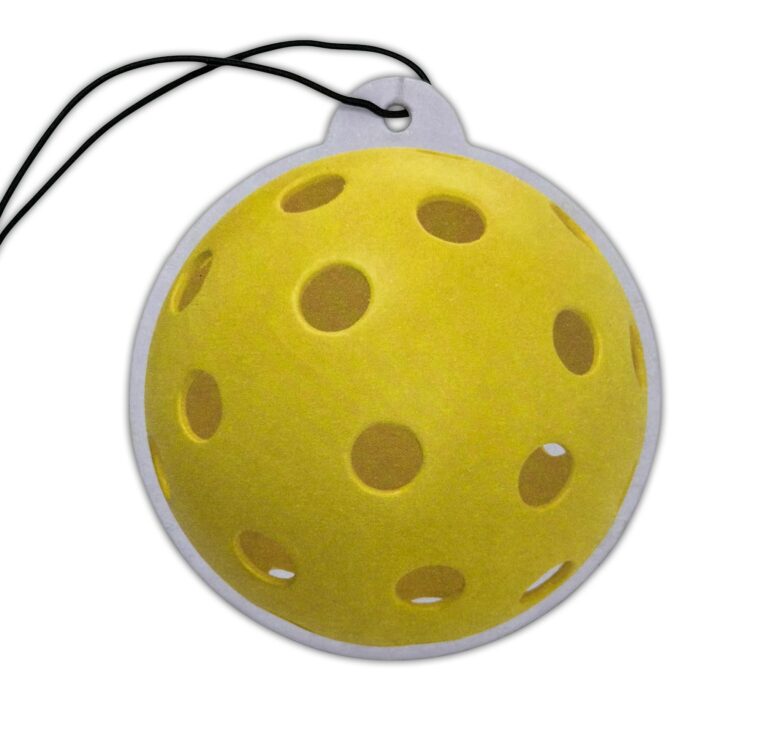 Pickleball Air Freshener 6-Pack