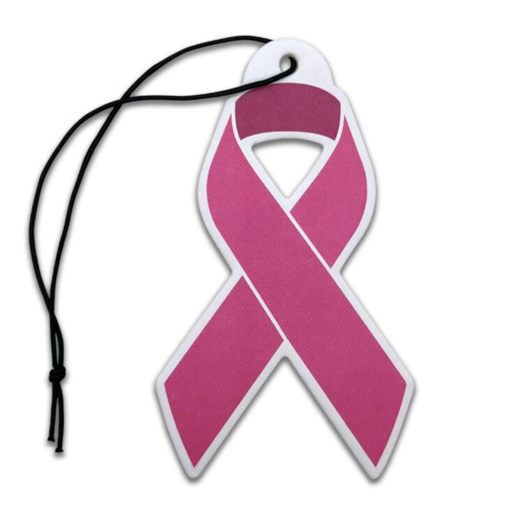 Pink Ribbon Air Freshener 6-Pack