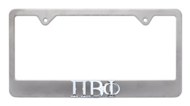 Pi Beta Phi Matte License Plate Frame image