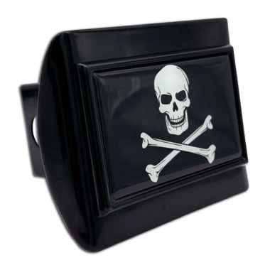 Pirate Flag Black Hitch Cover image