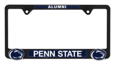 Penn State Alumni Black 3D License Plate Frame image