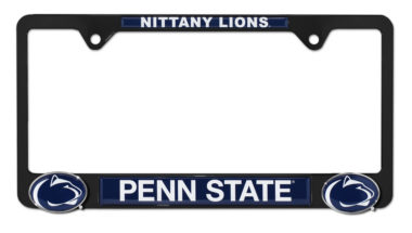 Penn State Nittany Lions Black 3D License Plate Frame