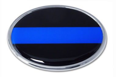Police Chrome Emblem