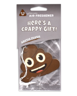 Arctic Flush Poop Emoji Air Freshener 6 Pack image