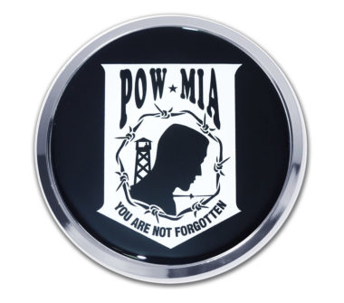 POW / MIA Chrome Emblem image